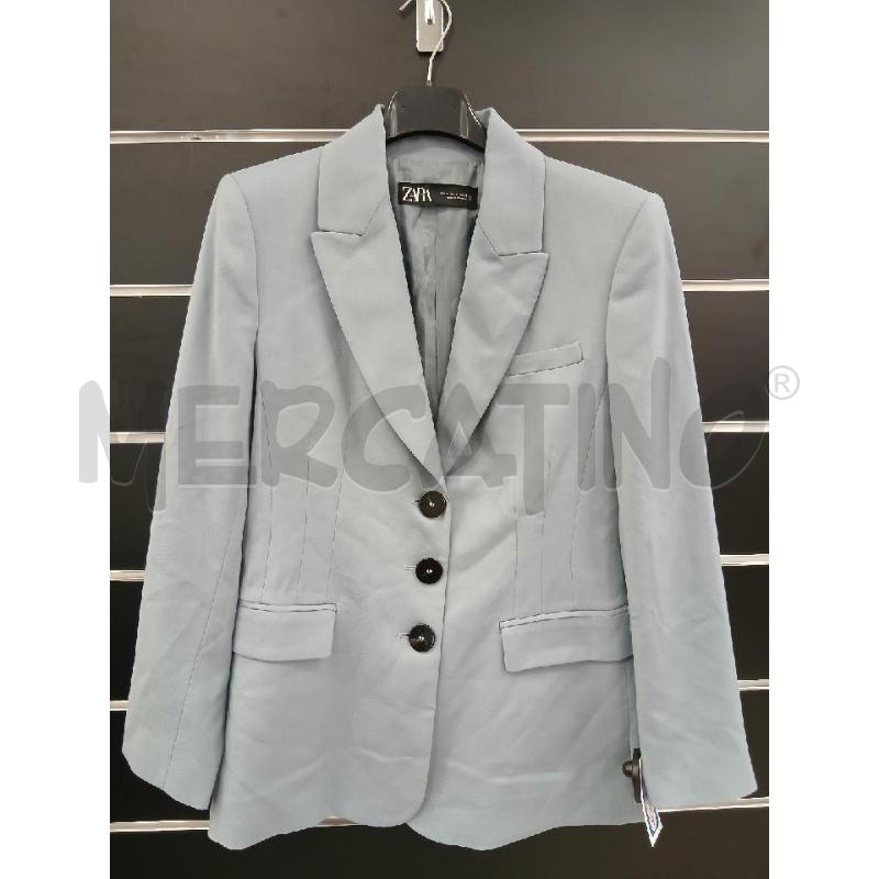 BLAZER D ZARA BLU  | Mercatino dell'Usato Roma viale tirreno 1