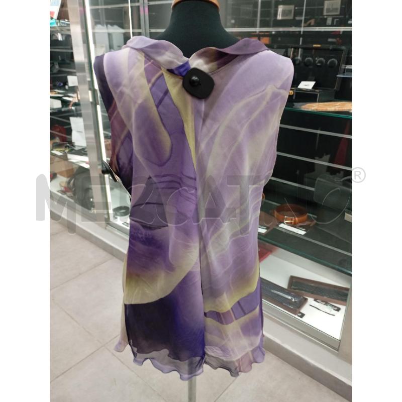 BLUSA D ARMANI COLLEZIONI SETA VI SFUM DA RIV  | Mercatino dell'Usato Roma viale tirreno 2