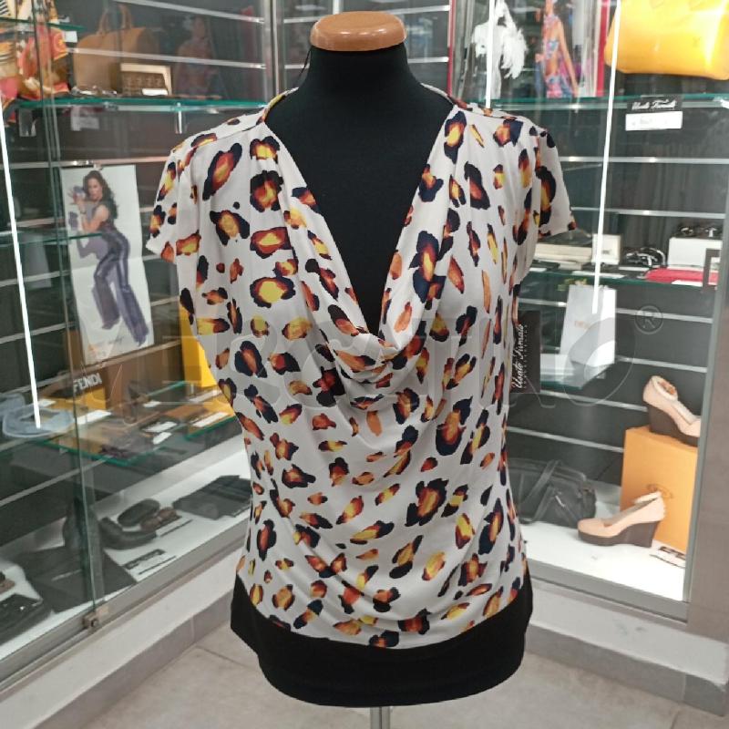 BLUSA D EMME MARELLA LEOP MA GI NE BI  | Mercatino dell'Usato Roma viale tirreno 1