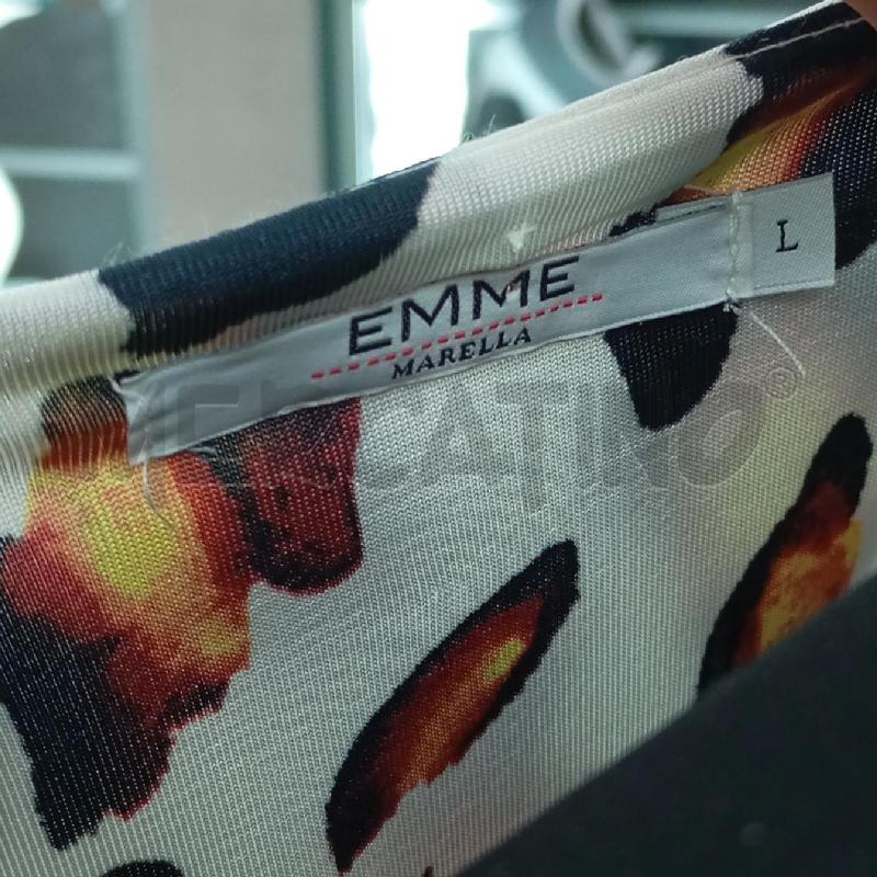 BLUSA D EMME MARELLA LEOP MA GI NE BI  | Mercatino dell'Usato Roma viale tirreno 3