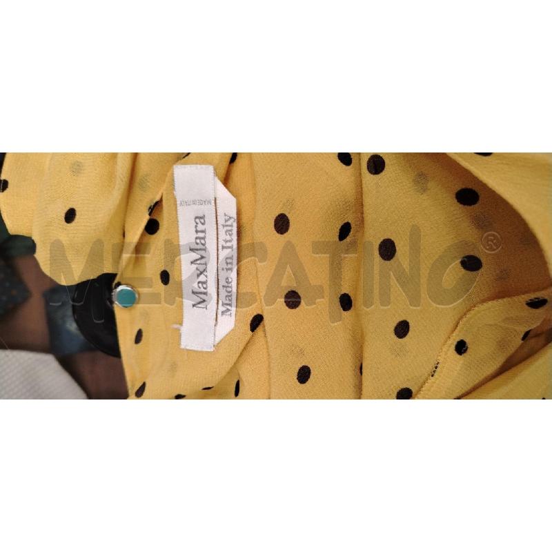 BLUSA D MAXMARA GI POIS NE  | Mercatino dell'Usato Roma viale tirreno 5