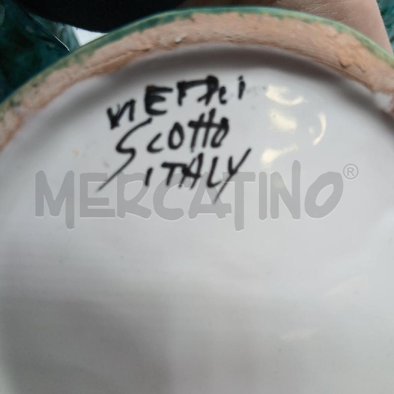BOCCALE GRANDE+6 BOCCALI SCOTTO VIETRI | Mercatino dell'Usato Roma viale tirreno 4