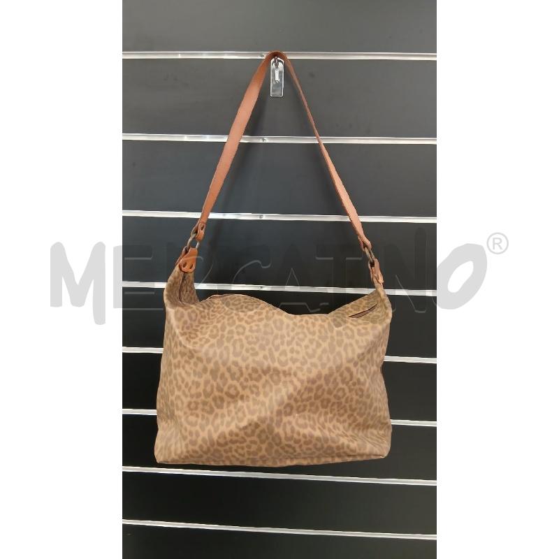 BORSA D ADRIANA CAMPANILE ANIMALIER | Mercatino dell'Usato Roma viale tirreno 1