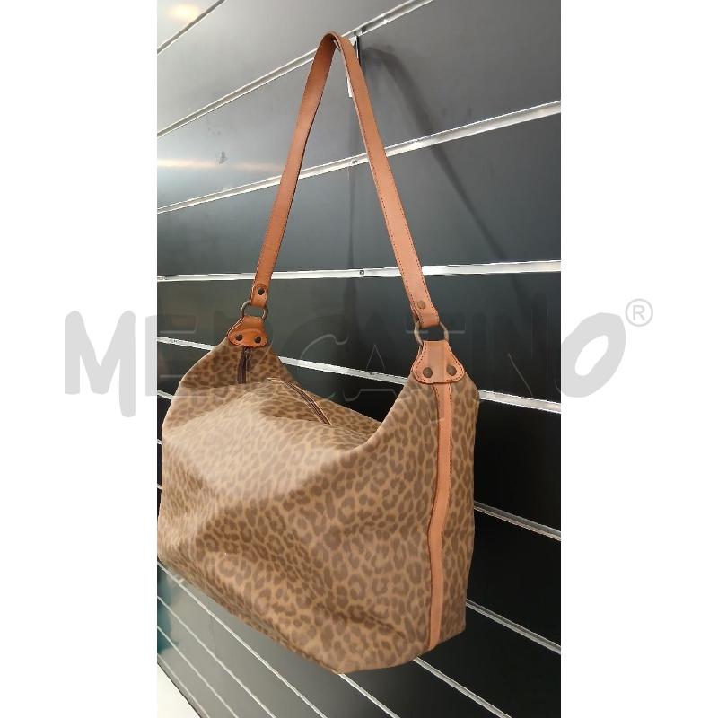 BORSA D ADRIANA CAMPANILE ANIMALIER | Mercatino dell'Usato Roma viale tirreno 2