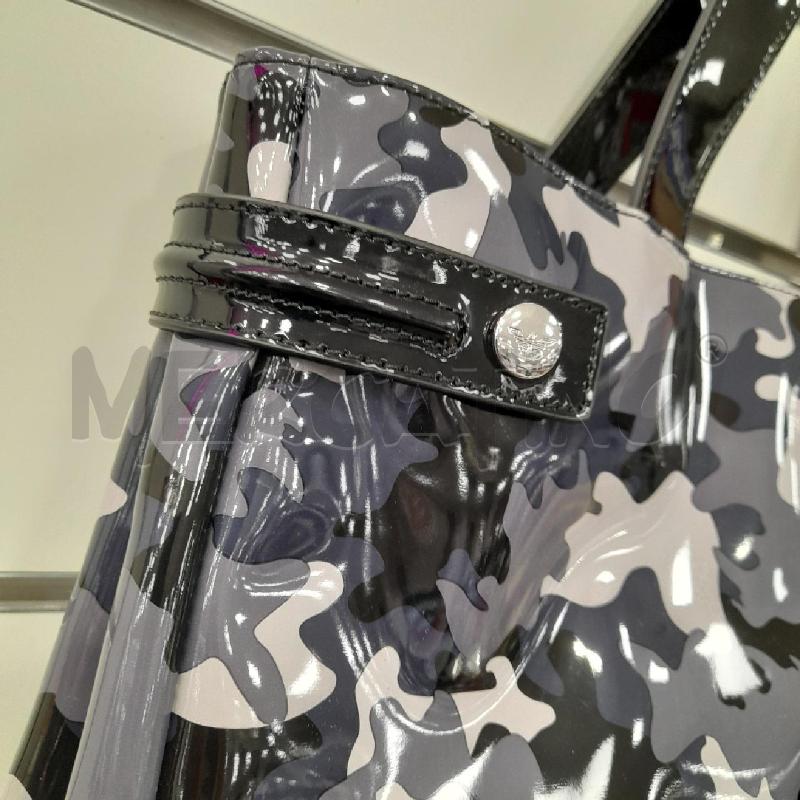 BORSA D ARMANI JEANS MILITARE BL GR NE  | Mercatino dell'Usato Roma viale tirreno 4