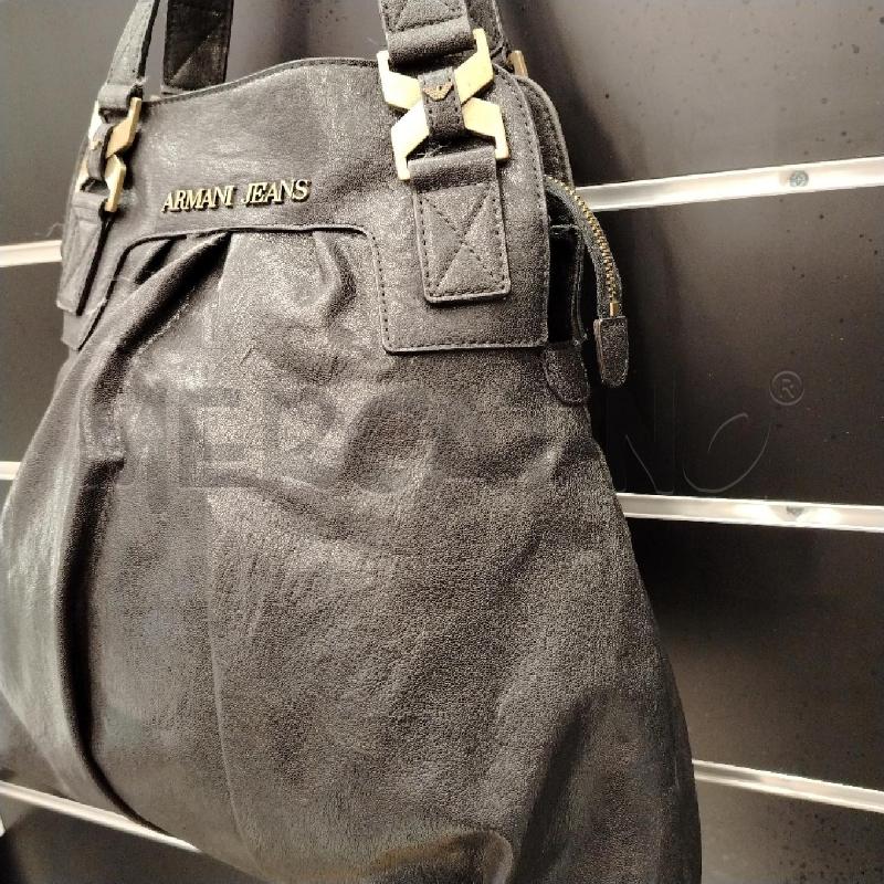 BORSA D ARMANI JEANS NE METALLIZZATO  | Mercatino dell'Usato Roma viale tirreno 3