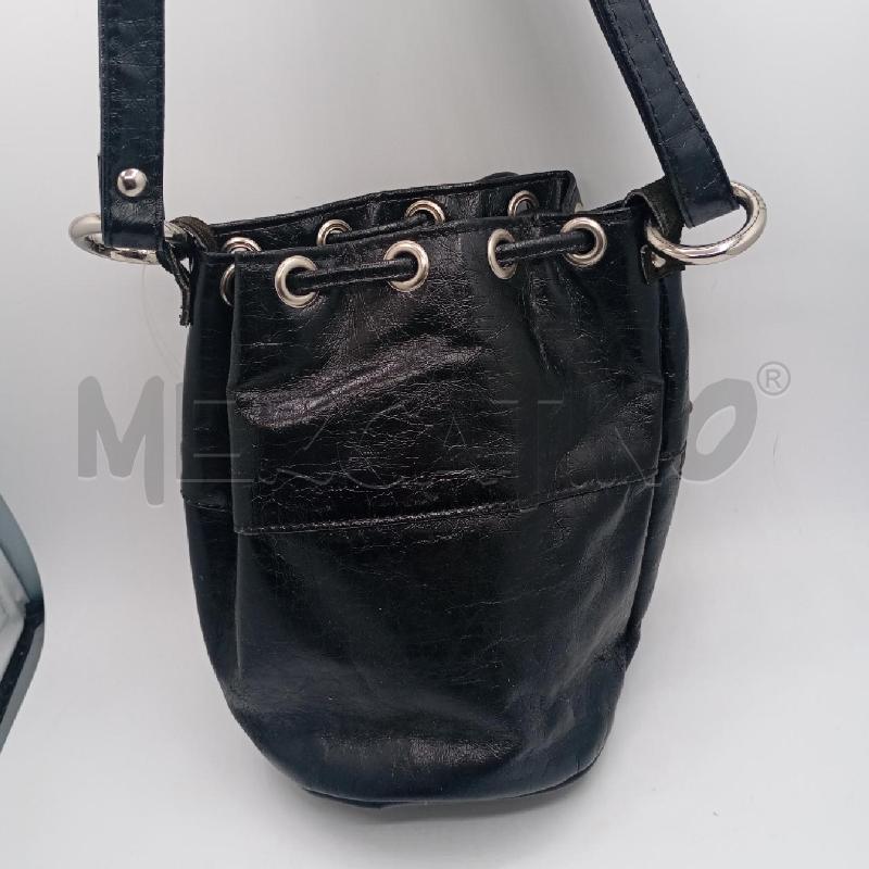 BORSA D BAGATT NE BORCHIE GR GI  | Mercatino dell'Usato Roma viale tirreno 2