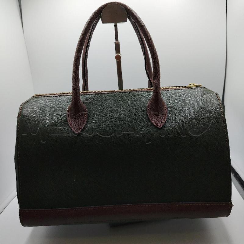 BORSA D BAULETTO MA VE SCURO GENUINE LETHER | Mercatino dell'Usato Roma viale tirreno 2