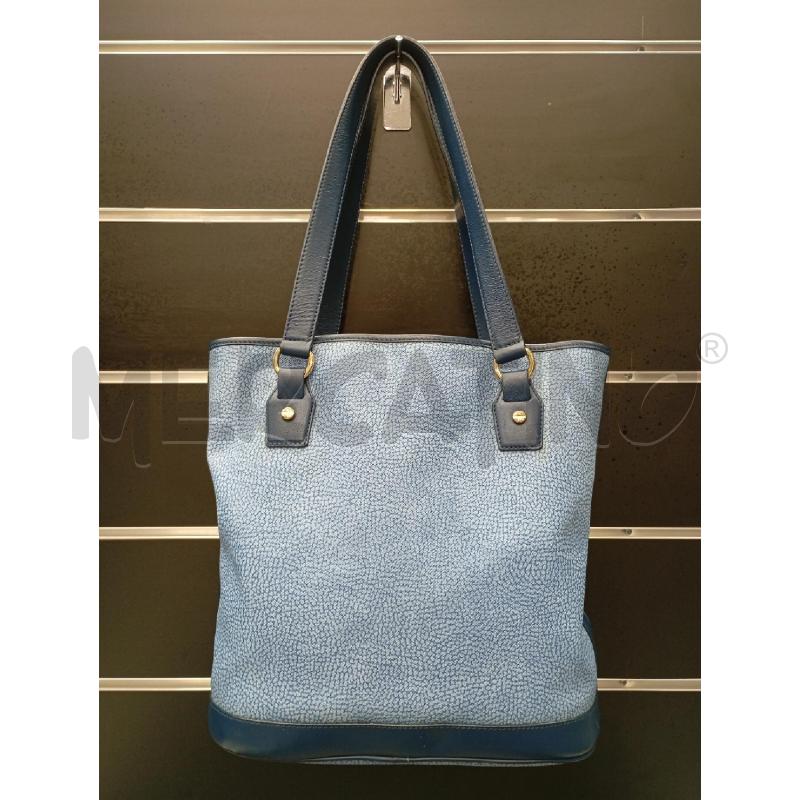 BORSA D BORBONESE BLU  | Mercatino dell'Usato Roma viale tirreno 1
