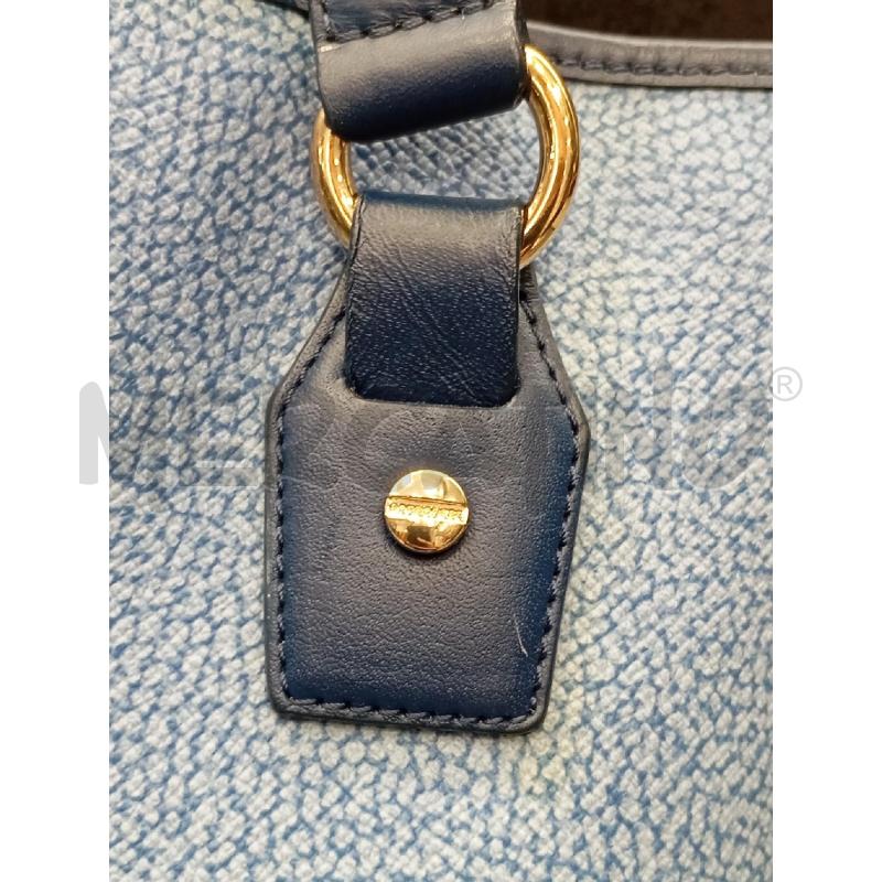 BORSA D BORBONESE BLU  | Mercatino dell'Usato Roma viale tirreno 2