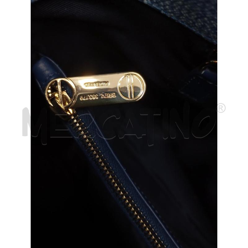 BORSA D BORBONESE BLU  | Mercatino dell'Usato Roma viale tirreno 3