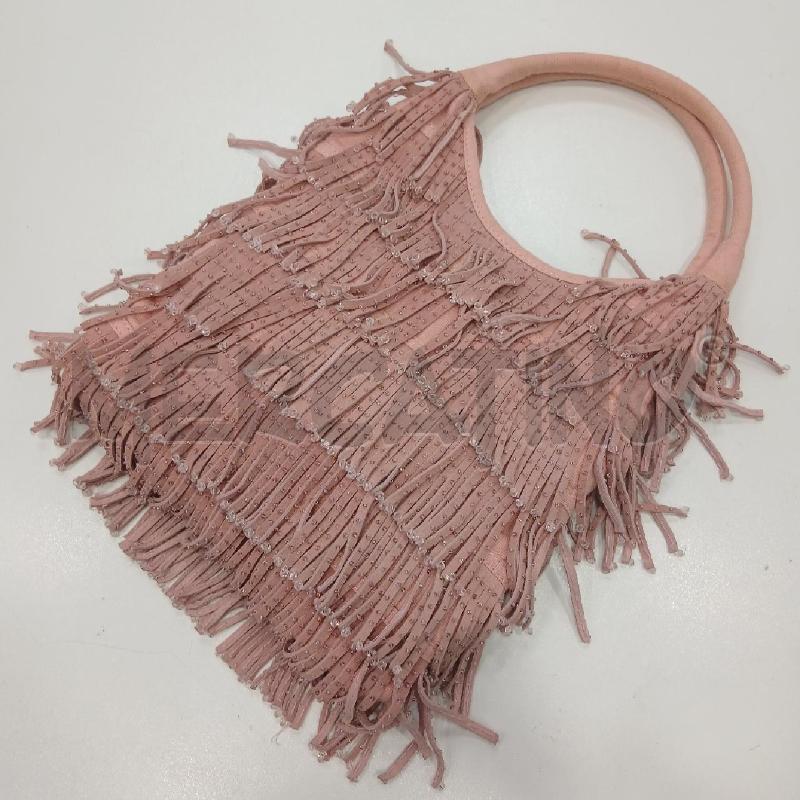 BORSA D CAMOMILLA RS FRANGE PERLINE RS | Mercatino dell'Usato Roma viale tirreno 1