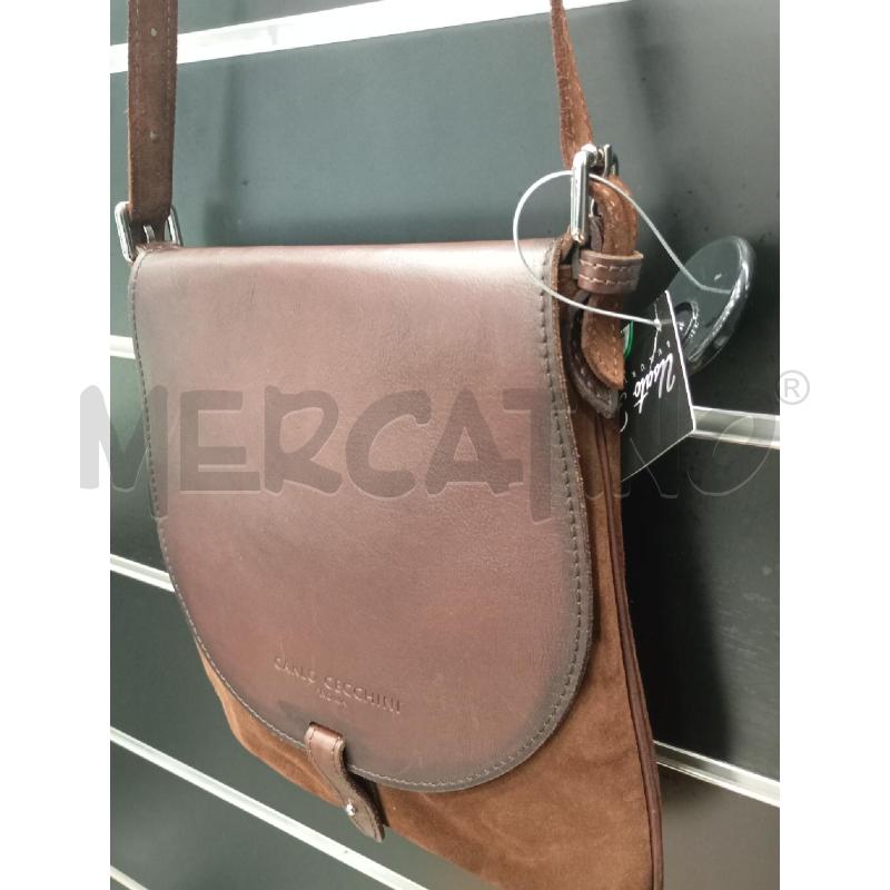BORSA D CARLO CECCHINI M TRACOLLA SCAM  | Mercatino dell'Usato Roma viale tirreno 3