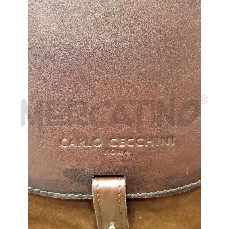 BORSA D CARLO CECCHINI M TRACOLLA SCAM  | Mercatino dell'Usato Roma viale tirreno 4