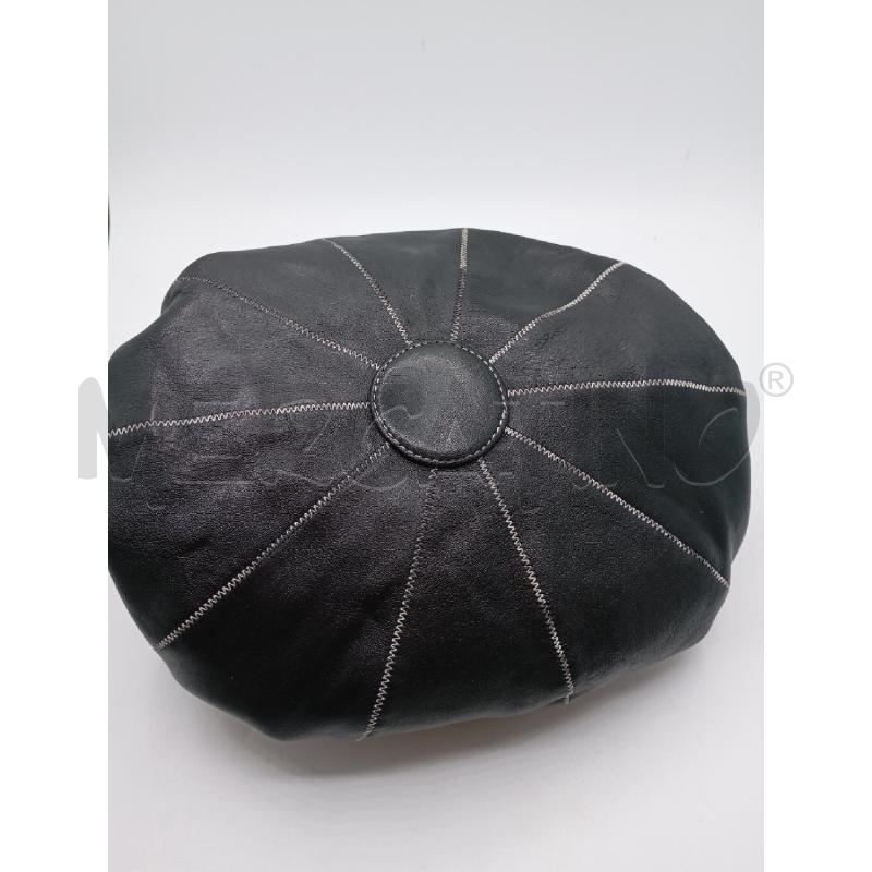 BORSA D COVERI WORL VERA PELLE NERO | Mercatino dell'Usato Roma viale tirreno 3