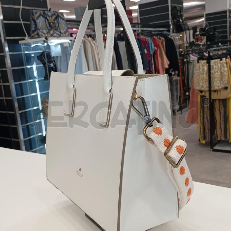 BORSA D CUOIERIA FIORENTINA BI RIGIDA  | Mercatino dell'Usato Roma viale tirreno 3