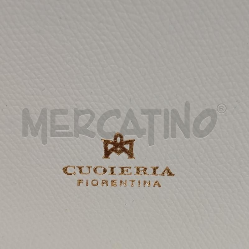 BORSA D CUOIERIA FIORENTINA BI RIGIDA  | Mercatino dell'Usato Roma viale tirreno 4