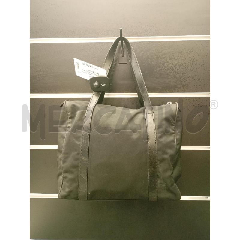 BORSA D FENDISSIME NERO IN TESSUTO  | Mercatino dell'Usato Roma viale tirreno 2