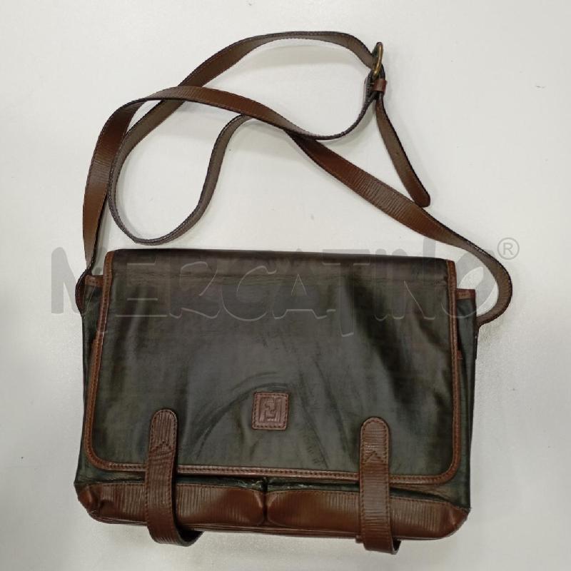 BORSA D FENDI NE/MARR TASCHE FRONT TRACOLLA | Mercatino dell'Usato Roma viale tirreno 1