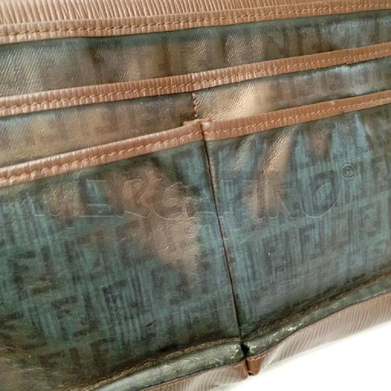 BORSA D FENDI NE/MARR TASCHE FRONT TRACOLLA | Mercatino dell'Usato Roma viale tirreno 3