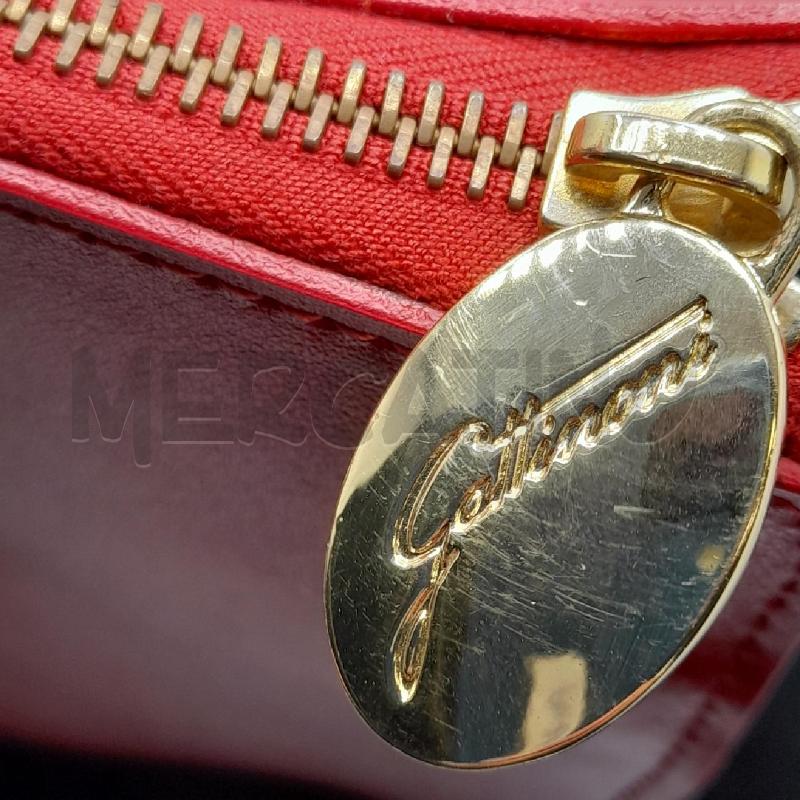 BORSA D GATTINONI RSS LOGO GI + POCHETTE  | Mercatino dell'Usato Roma viale tirreno 3
