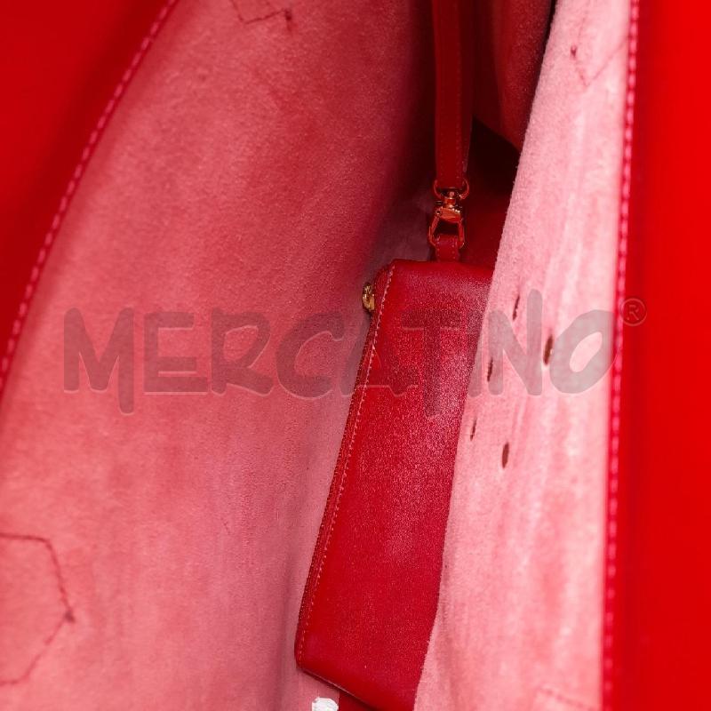 BORSA D GATTINONI RSS LOGO GI + POCHETTE  | Mercatino dell'Usato Roma viale tirreno 5