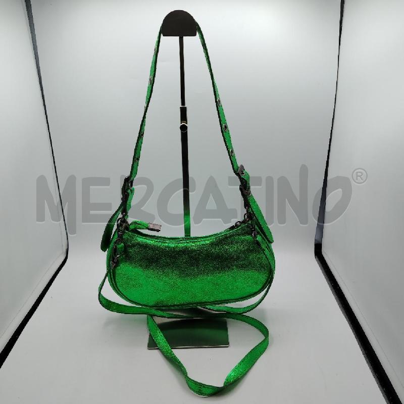 BORSA D GENUINE LETHER VE METALL | Mercatino dell'Usato Roma viale tirreno 2