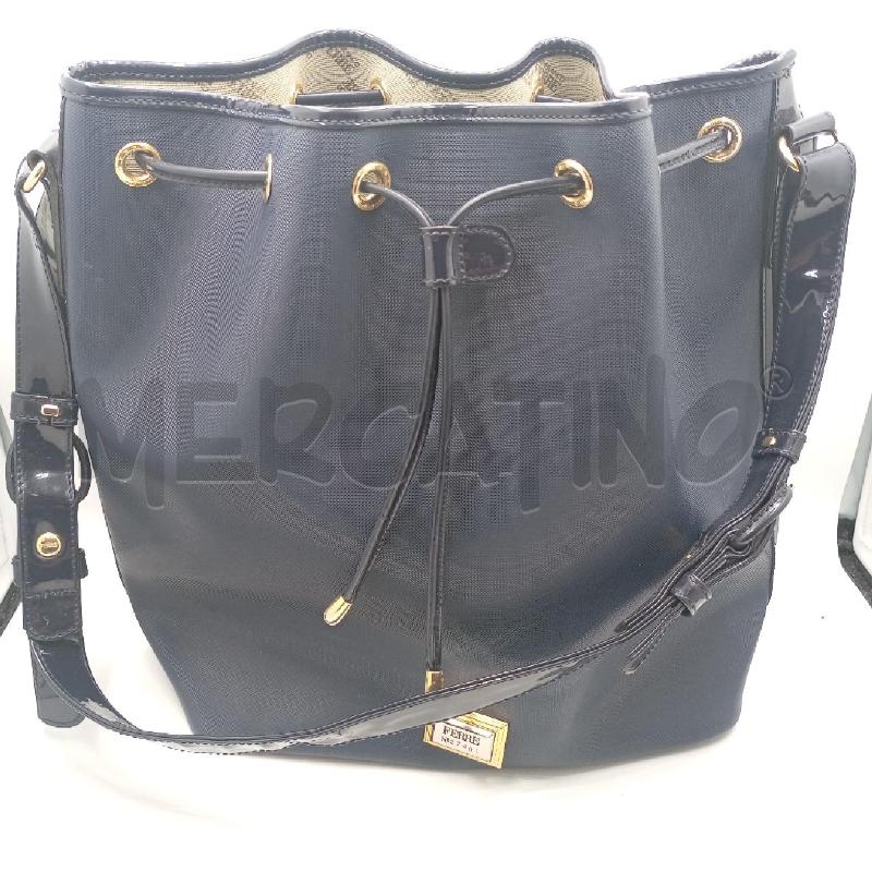 BORSA D GIANFRANCO FERRE BL TRACOLLA LUCIDA | Mercatino dell'Usato Roma viale tirreno 1