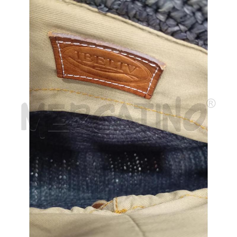 BORSA D IBELIV GR SCURO CIRCOLARE TRACOLLA MA  | Mercatino dell'Usato Roma viale tirreno 3
