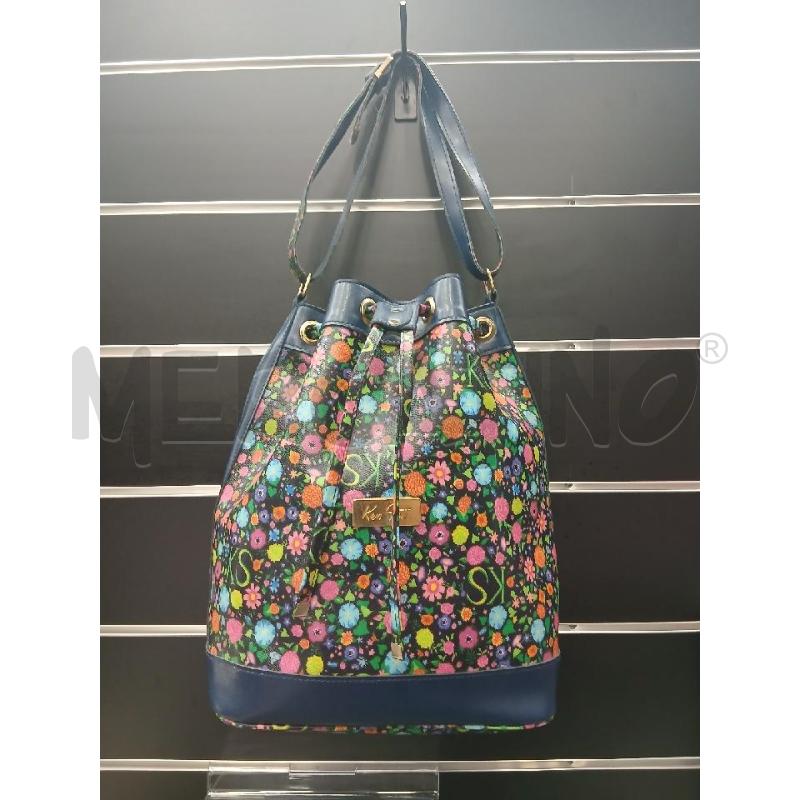 BORSA D KEN SCOTT BL FIORI COL  | Mercatino dell'Usato Roma viale tirreno 1