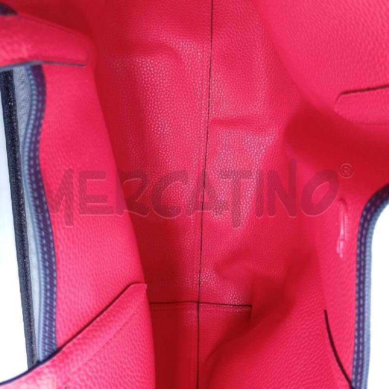 BORSA D LACOSTE BLU INTERNO ROSSO | Mercatino dell'Usato Roma viale tirreno 4