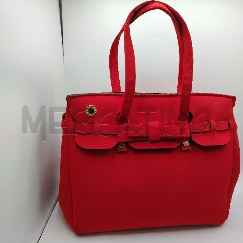 BORSA D LA FILLEDES FLEURS RSS STOFFA | Mercatino dell'Usato Roma viale tirreno 1