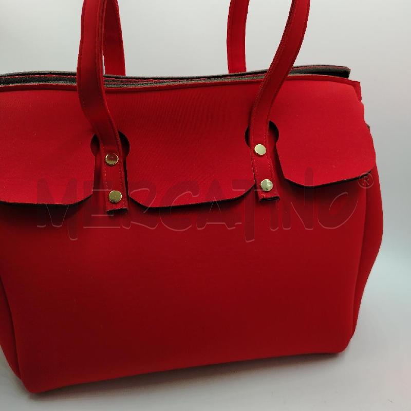 BORSA D LA FILLEDES FLEURS RSS STOFFA | Mercatino dell'Usato Roma viale tirreno 3