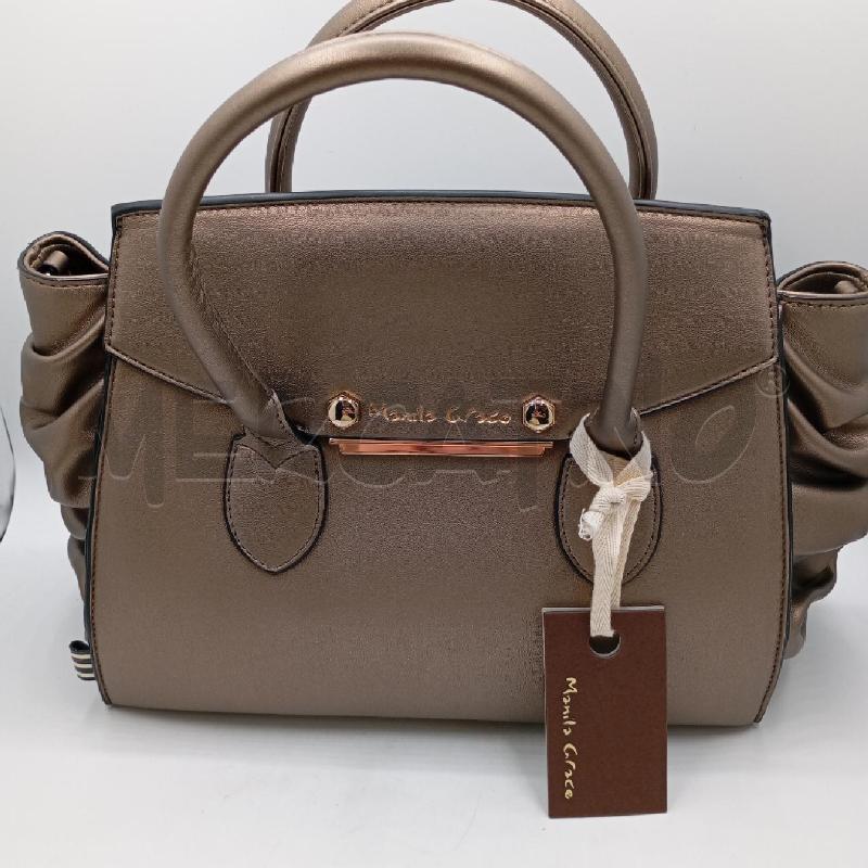 BORSA D MANILA GRACE BRONZO | Mercatino dell'Usato Roma viale tirreno 1