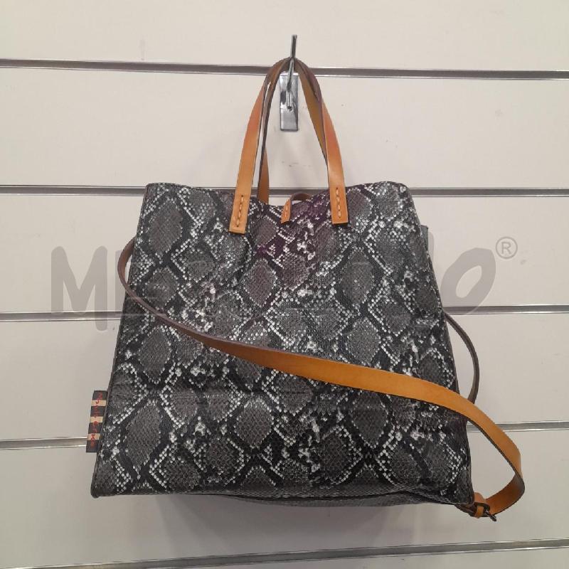 BORSA D MANILA GRACE STAMPA PITON MANICI MA  | Mercatino dell'Usato Roma viale tirreno 2