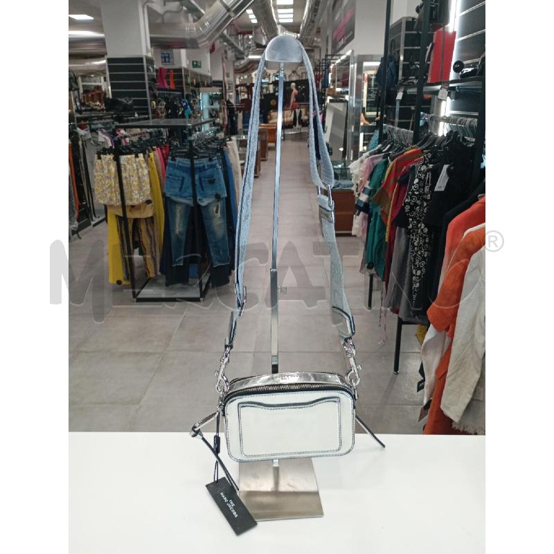 BORSA D MARC JACOBS TRACOLLA ARGENTATA  | Mercatino dell'Usato Roma viale tirreno 2