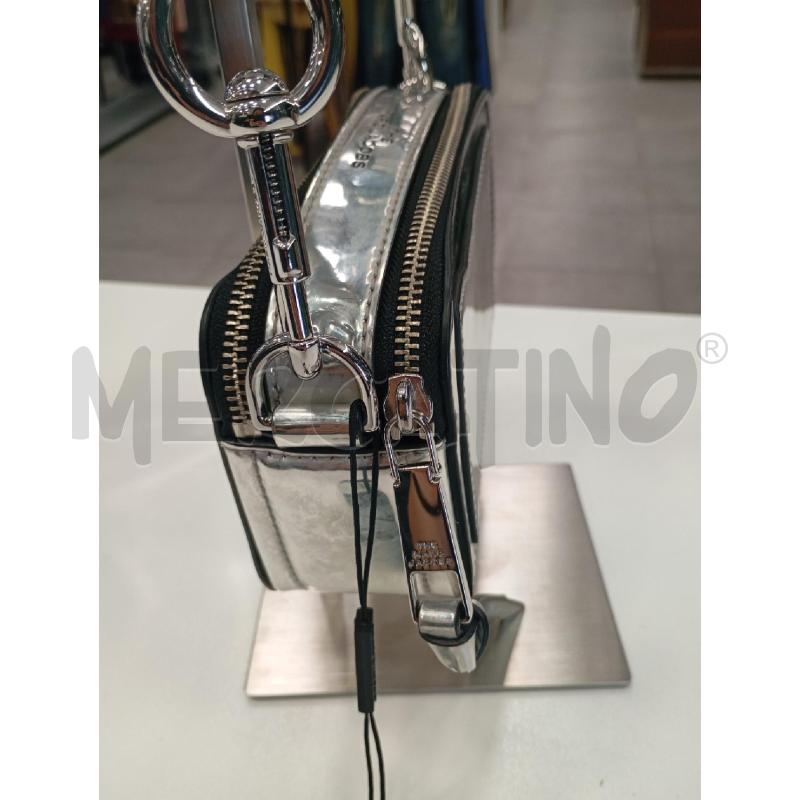 BORSA D MARC JACOBS TRACOLLA ARGENTATA  | Mercatino dell'Usato Roma viale tirreno 5