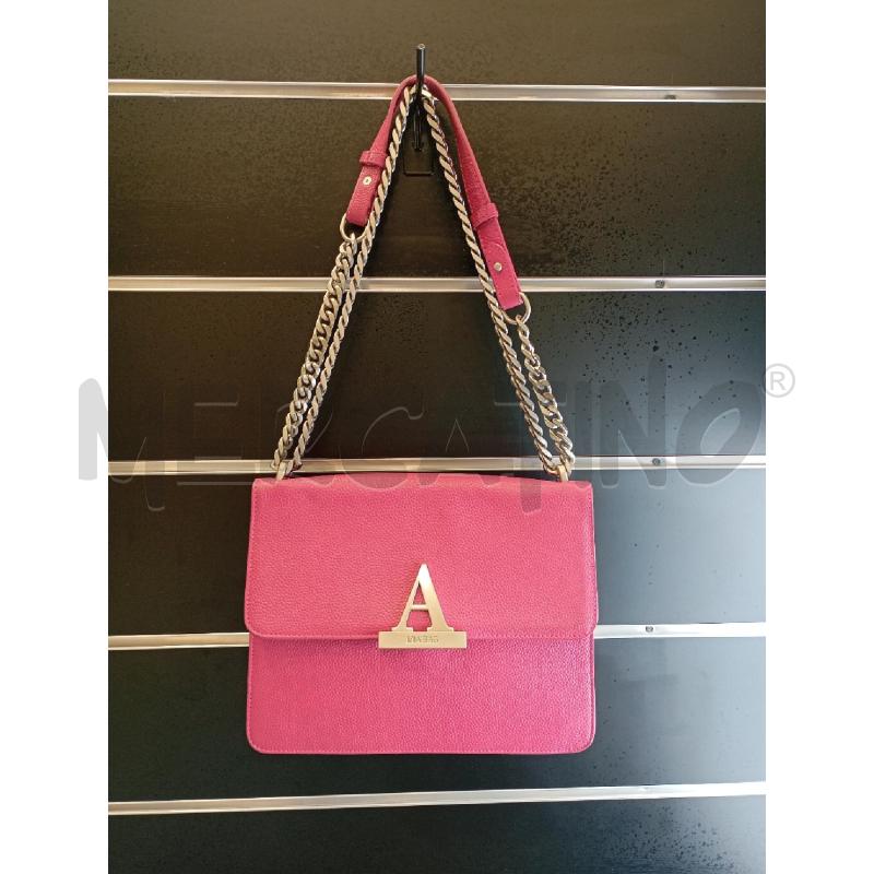 BORSA D MIA BAG FUCSIA MANICI CATENA GR CHIUS A  | Mercatino dell'Usato Roma viale tirreno 1