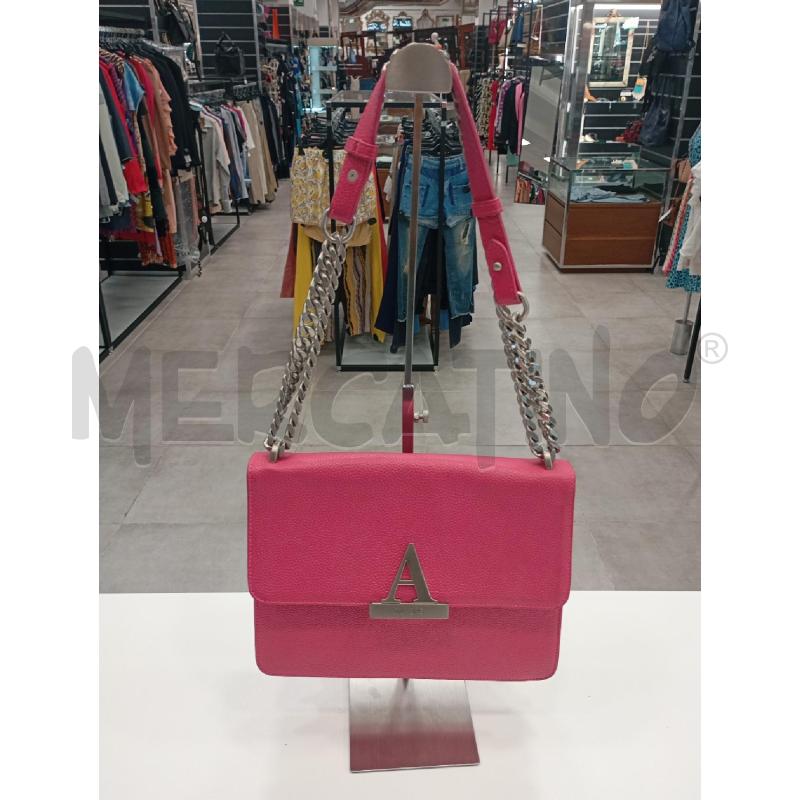 BORSA D MIA BAG FUCSIA MANICI CATENA GR CHIUS A  | Mercatino dell'Usato Roma viale tirreno 2