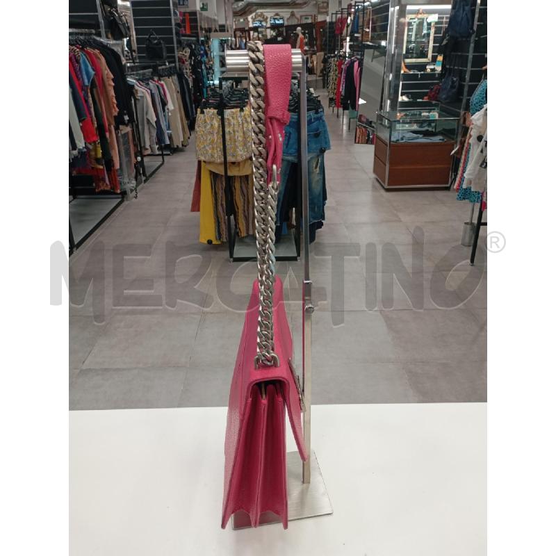 BORSA D MIA BAG FUCSIA MANICI CATENA GR CHIUS A  | Mercatino dell'Usato Roma viale tirreno 4
