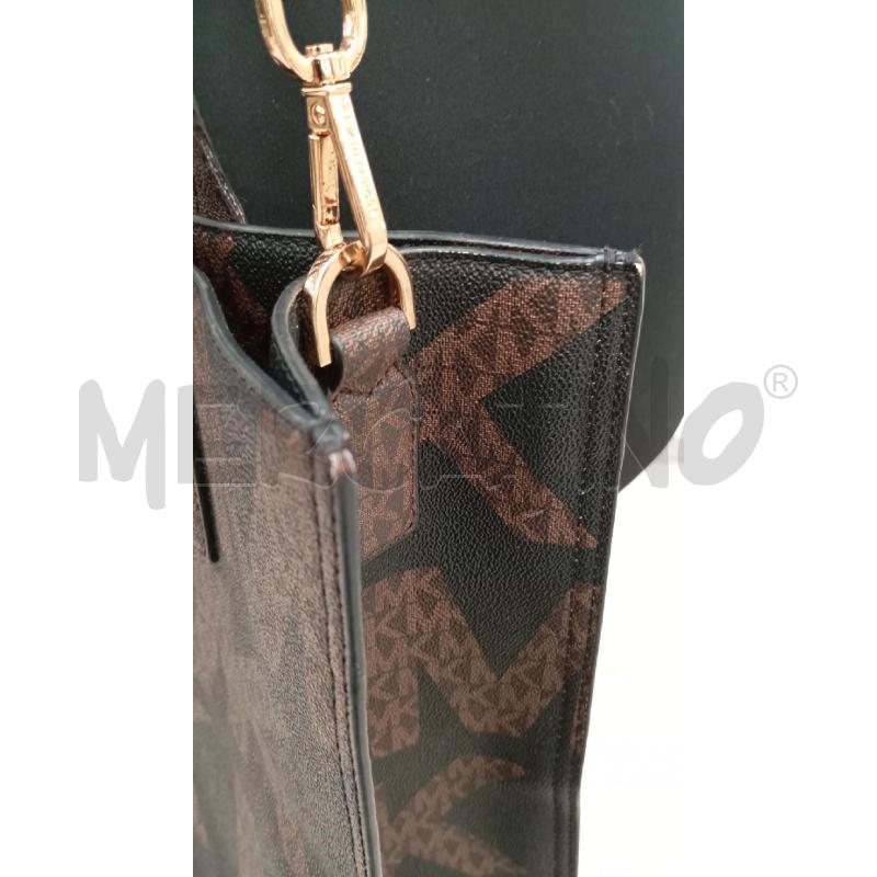 BORSA D MICHAEL KORS SHOPPER MA MK + TRACOLLA | Mercatino dell'Usato Roma viale tirreno 3