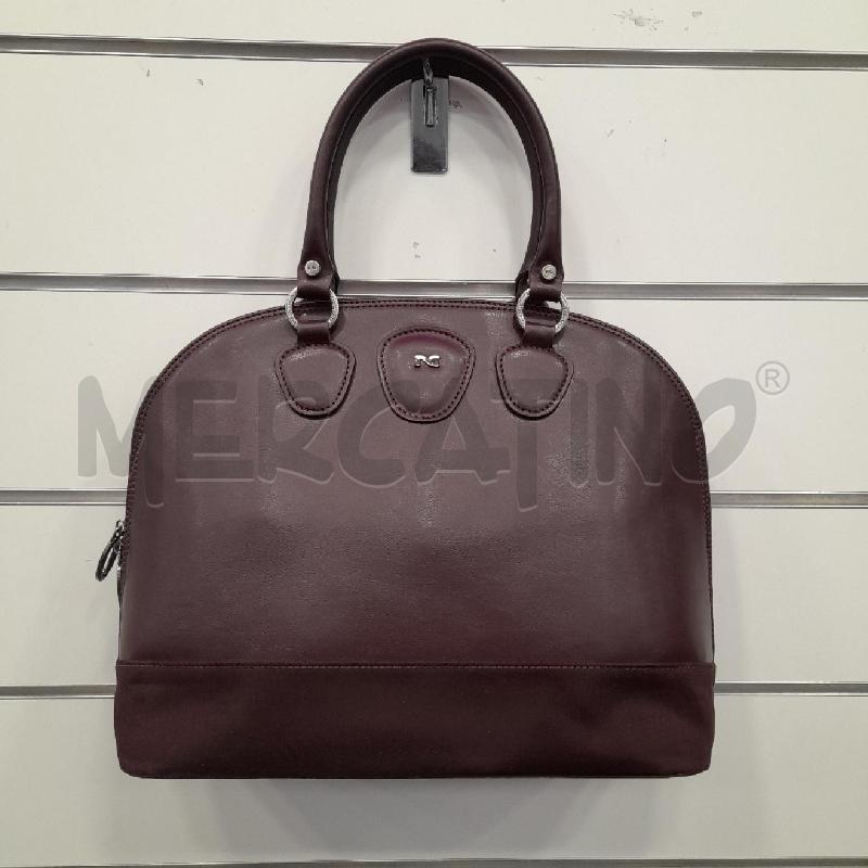 BORSA D NERO GIARDINI BAULETTO BORDEAUX | Mercatino dell'Usato Roma viale tirreno 1