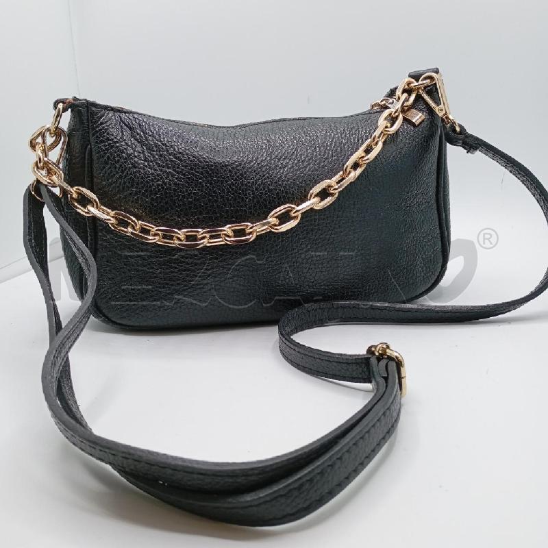 BORSA D PELLE VERA NE  | Mercatino dell'Usato Roma viale tirreno 1