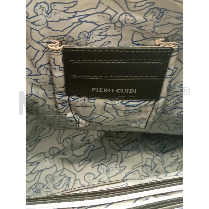 BORSA D PIERO GUIDI NERO  | Mercatino dell'Usato Roma viale tirreno 5