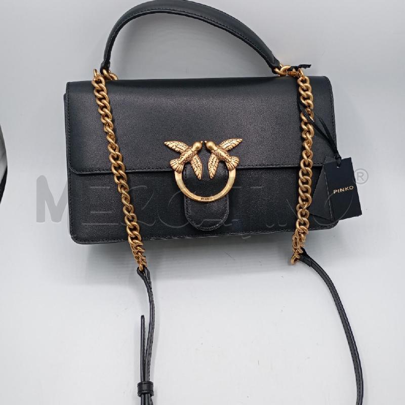 BORSA D PINKO NE MANO + TRACOLLA | Mercatino dell'Usato Roma viale tirreno 1