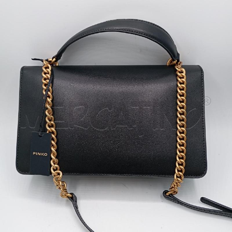 BORSA D PINKO NE MANO + TRACOLLA | Mercatino dell'Usato Roma viale tirreno 3