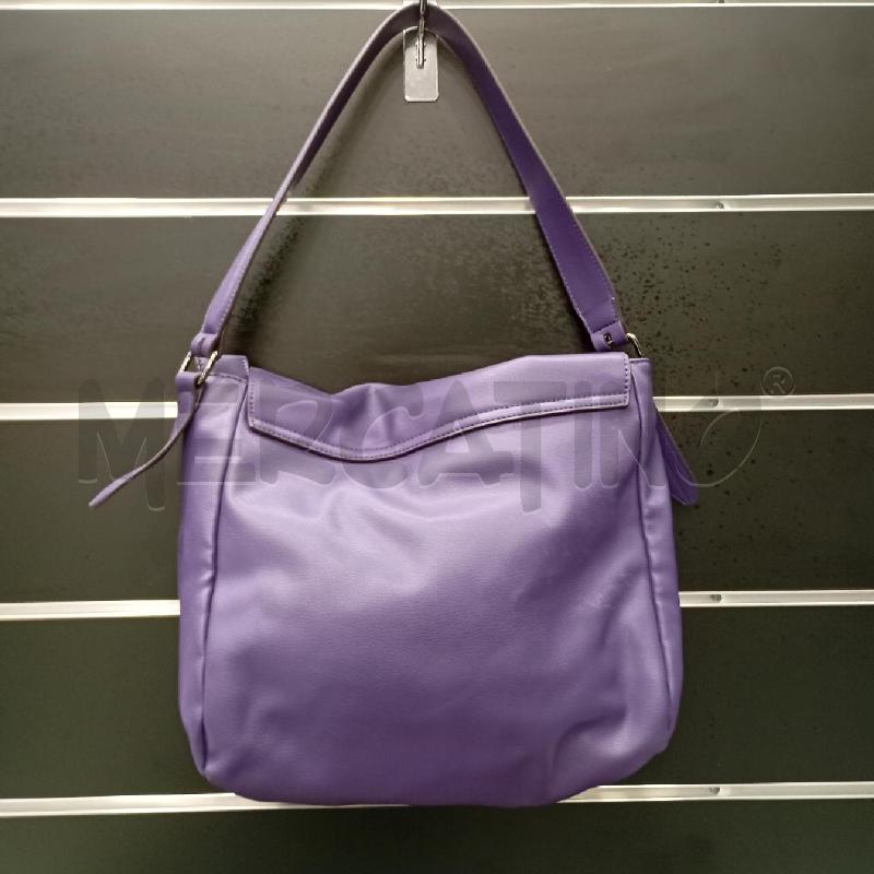 BORSA D TOSCA BLU VI BORCHIETTE GR CONT | Mercatino dell'Usato Roma viale tirreno 2