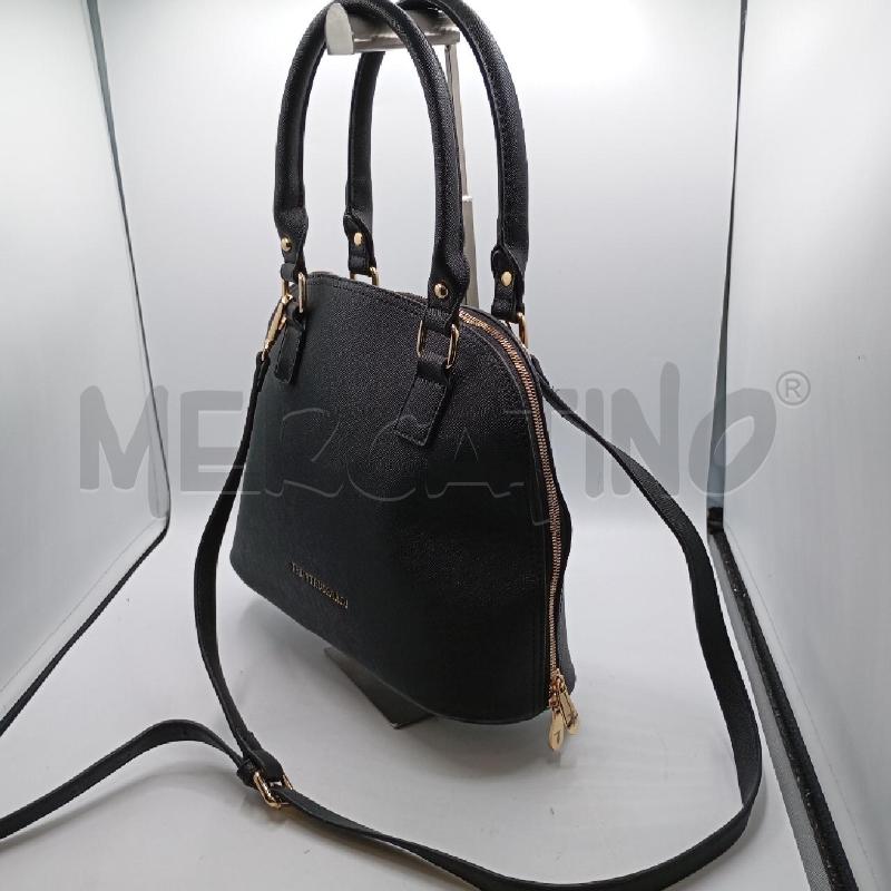 BORSA D TRUSSARDI NERO  | Mercatino dell'Usato Roma viale tirreno 3