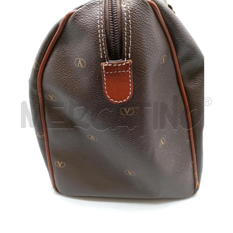 BORSA D VALENTINO GARAVANI MARRONE | Mercatino dell'Usato Roma viale tirreno 2