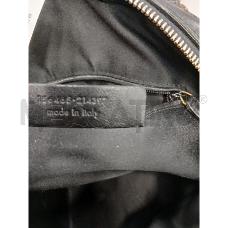 BORSA D YVES SAINT LAURENT MUSE IN PELLE NERO | Mercatino dell'Usato Roma viale tirreno 4